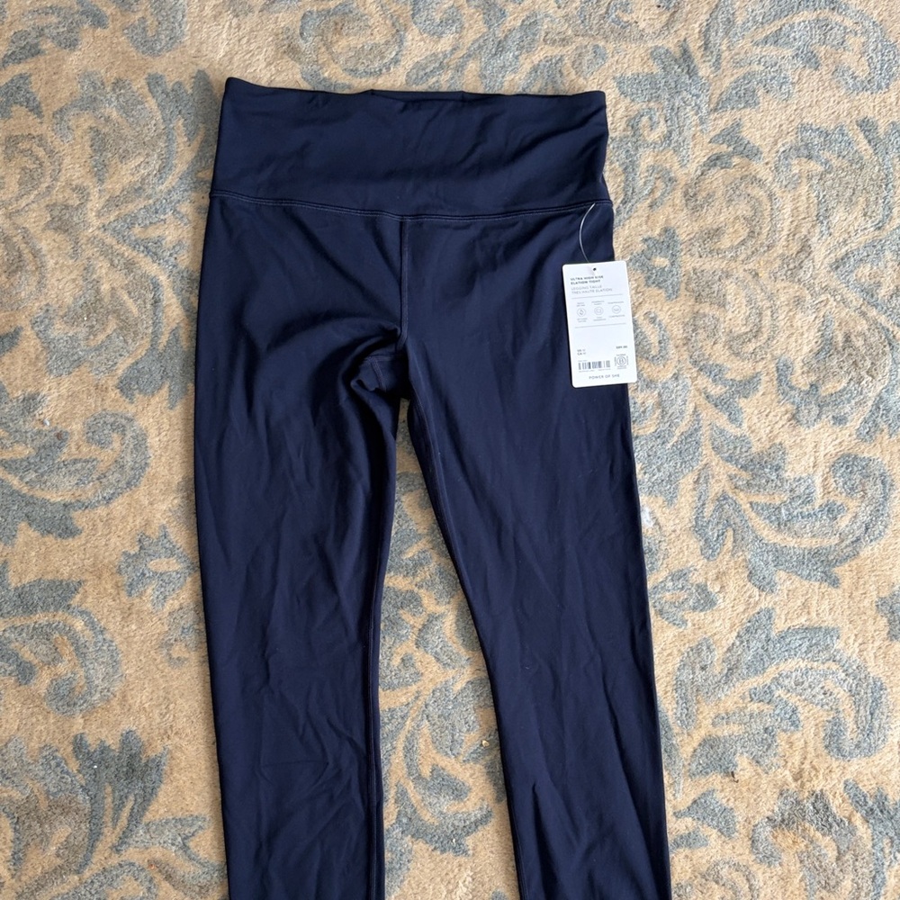 Athleta Navy High-Rise Active Leggings